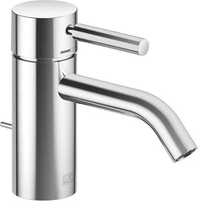 Produktbild von Dornb Waschtisch-Einhandbatterie META Ausl 125mm m Ablaufgarnitur schwarz matt