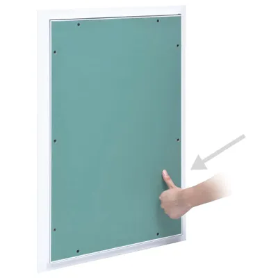Produktbild von Hochwertigen Möbel Revisionstüren - Revisionsklappe mit Aluminium-Rahmen und GK-Einlage 400x600 mm NEU7197303