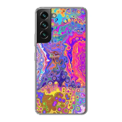 Produktbild von MuchoWow® Handyhülle Schutzhülle Hülle für Samsung Galaxy S22 Plus Kunst - Formen - Farbe - Psychedelisch Silikon Softcase Handy Hülle - Schutzabdeckung