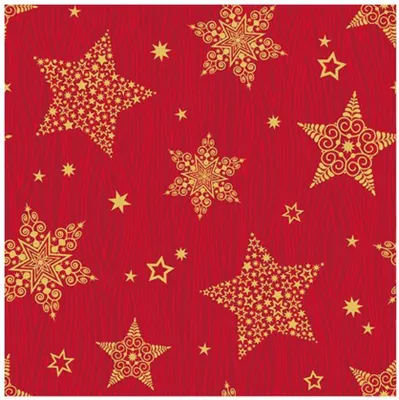 Produktbild von Servietten, 3-lagig 1/4-Falz 25 cm x 25 cm "Christmas Shine"