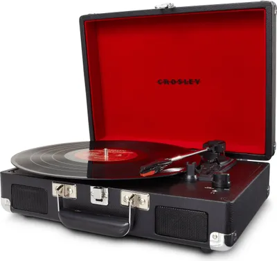 Produktbild von Crosley Cruiser Plus Bluetooth-Schallplattenspieler Schwarz