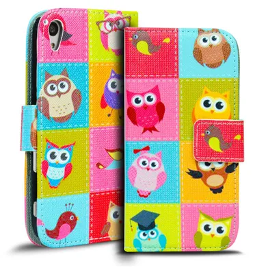 Produktbild von Handy Tasche für Sony Xperia Z3 Hülle Kunstleder Motiv Schutzhülle Case