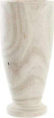Image de Vase DKD Home Decor Marron naturel 12 x 12 x 25 cm