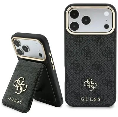 Obrázok produktu pre Puzdro Case Guess 4G s technológiou MagSafe pre iPhone 18 Pro / 17 Pro, čierna farba