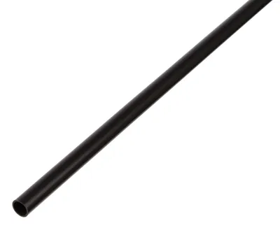 Zdjęcie produktu dla Alberts 484972 Rura okrągła, tworzywo sztuczne, czarna, 1000 x 7 x 1 mm