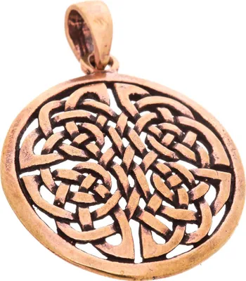 Produktbild von Anhänger Keltisches Knotenkreuz Bronze Schmuck - Kreuze -  39x28mm