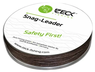 Produktbild von Zeck Snag Leader 0,80mm 90kg 50m Schlagschnur für Wallerangeln