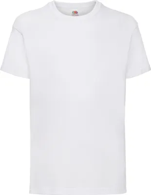 Produktbild von Fruit of the Loom Kinder T-Shirt, kurzärmlig BC329 (9-11 Jahre (140)) (Weiß)