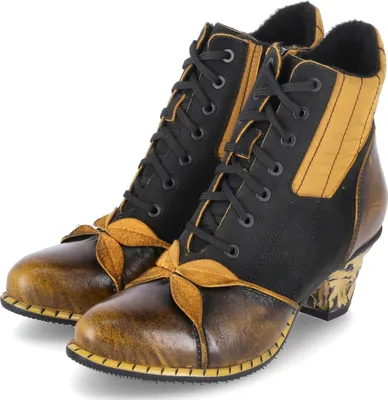 Produktbild von Simen Damen Schnürstiefeletten 39345-36, 39345-37, 39345-38, 39345-39, 39345-40, 39358-37, 39358-38, 39358-39, 39358-40, 39398-36, 39398-37, 39398-38, 39398-39, 39398-40 SIM-5397A gelb 40