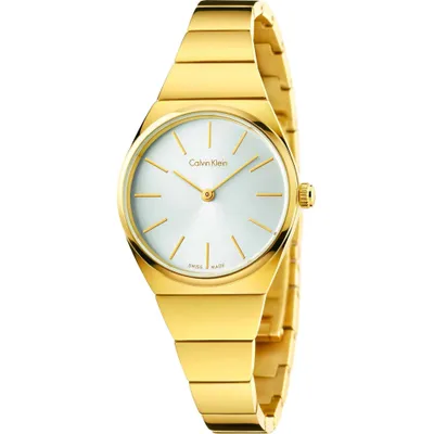 Produktbild von Calvin Klein Supreme K6C23546 Damenarmbanduhr flach & leicht