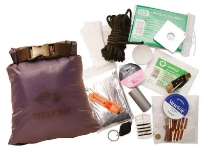 Produktbild von Bushcraft-Ausrüstungsset für Trekking, in Rot
