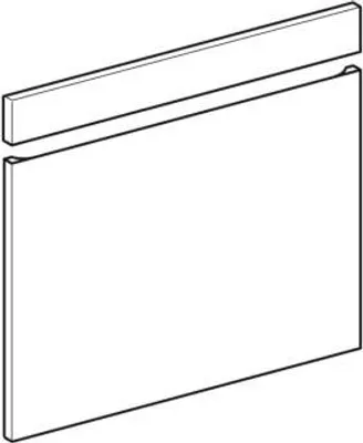 Produktbild von Geberit 245049JK1 Schubladen-/Front Set für Renova Plan