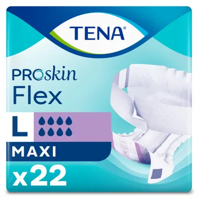Productafbeelding van Tena Proskin flex maxi L (22 stuks)
