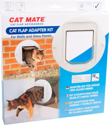 Produktbild von Cat Mate Adapterkit für Wände und Glasplatten