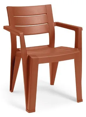 Produktbild von Gartenstuhl Keter Julie - 61,5 x 58,5 x 79 cm - Orange