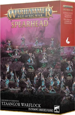 Image de Warhammer Age Of Sigmar Disciples Of Tzeentch Spearhead Tzaangor Warflock