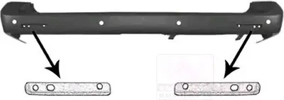 Produktbild von VAN WEZEL Heckstoßstange Stoßfänger Hinten für VW Transporter V Bus (7HB, 7HJ, 7EB, 7EJ, 7EF, 7EG, 7HF, 7EC) Multivan V (7HM, 7HN, 7HF, 7EF, 7EM, 7EN)
