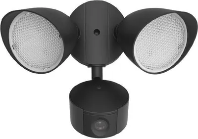 Zdjęcie produktu dla Oświetlenie zewnętrzne Lutec Draco kamera czujnik ruchu lampa zewnętrzna LED 20W