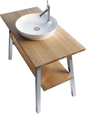 Produktbild von Duravit Aufsatzwaschbecken Cape Cod d 48cm, m HL, A.insel, o. ÜL, we s-matt