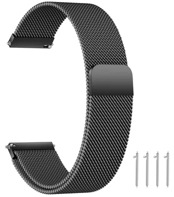 Obrázok produktu pre Kovový nastaviteľný remienok na hodinky s magnetickým zapínaním, 14-24 mm, pre inteligentné hodinky