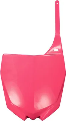 Immagine prodotto di Portanumero UFO PLAST - Copertura frontale per Yamaha YZ WR F 125 - 450 cc, anni di produzione 2010 - 2021, colore: rosa neon