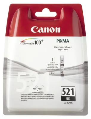 Image de Cartouches d'impression originales Canon CLI-521 + PGI-520 Multipack - BK/C/M/Y/BK 4x9ml / 1x19ml