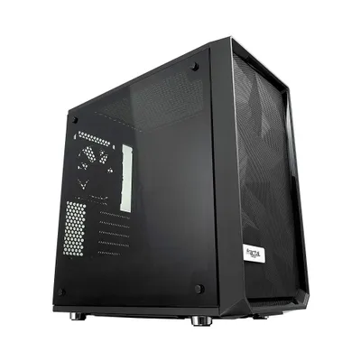 Obrázok produktu pre Fractal Design Meshify C Mini - Dark TG - Tower - micro ATX - bočný panel s oknom (tvrdené sklo)