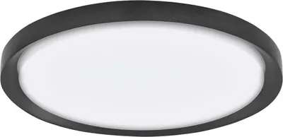 Immagine prodotto di Luce circolare Troy con dimmer, Variante: 40 W, 3000 K, 2200 lm, Ø 460 x 75 mm, nero