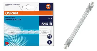 Zdjęcie produktu dla Osram Haloline ECO, 120 W, R7s, T12, 2000 h, 2250 lm, Ciepłe białe