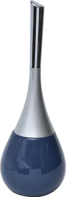 Produktbild von Klobürste Toilettenbürste WC-Bürste blau WC-Bürstengarnitur Keramik in Tropfenform