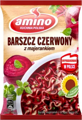 Produktbild von Amino Polnische Rote Bete Trockensuppe 66g