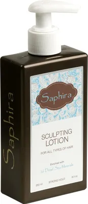 Immagine prodotto di SAPHIRA Lozione modellante per una tenuta da media a forte 8,5 oz - Per tutti i tipi di capelli, donne e uomini