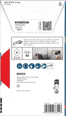 Produktbild von EXPERT AVZ 70 RT4 3 max Fugenentfernungsplatte, Ø 70 mm