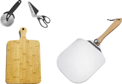 Produktbild von Buschbeck Pizza-Set 4-teilig, stabiles Edelstahl