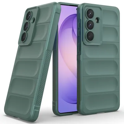 Produktbild von Handyhülle für Samsung Galaxy S26+ Weich TPU Silikon Stossfest Anti-rutsch Hülle Grün
