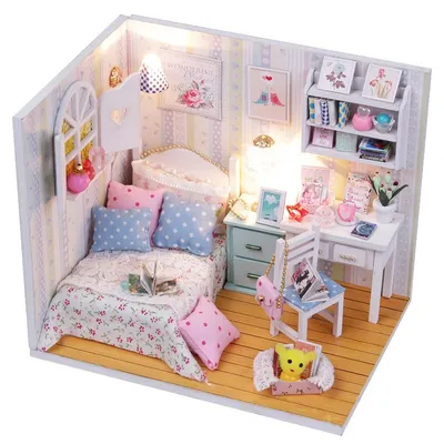 Zdjęcie produktu dla 2Kids Toys miniaturowy domek pokój Adabelli