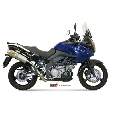 Produktbild von Mivv SPORT Schalldämpfer OVAL 2 SLIP-ON Carbon für SUZUKI DL V-STROM 1000 BJ 2002 > 2013
