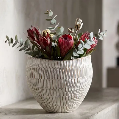 Immagine prodotto di Mauro Ferretti Stiky cachepot Ø 30,5x24,5 cm oro bianco