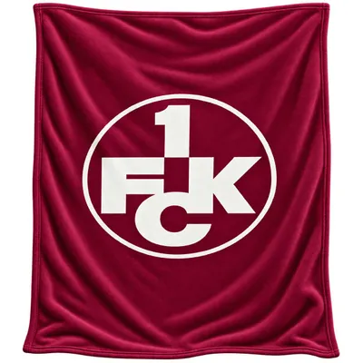 Produktbild von 1. FC Kaiserslautern Decke Fleecedecke Kuscheldecke Logo Rot Gr. 150x200cm, KI-generiertes Bild