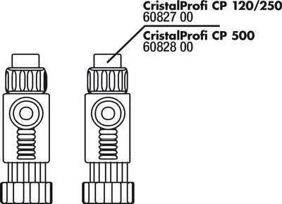 Produktbild von JBL CP 120/250 2 x Absperrhahn