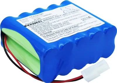 Produktbild von TECHTEK Akku Kompatibel mit [CareFusion] 16048 Ventilator, Ventilator, für [Viasys Healthcare] AVEA, T-Bird Ventilator, Vela Ventilator, für [Bird]