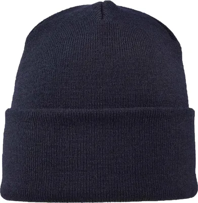 Produktbild von FRIESEN Friesennerz Uni Beanie "Schelmijack & Olmibert" aus 100% Wolle (Wolle) - Wollmütze Strickmütze in Marine Blau