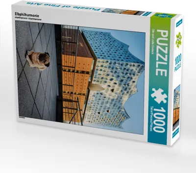 Produktbild von CALVENDO Puzzle Elbphilharmonie | 1000 Teile Lege-Größe 64x48cm Foto-Puzzle für glückliche Stunden
