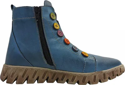 Imagen del producto de Gemini: Botas de mujer, color azul, para uso casual