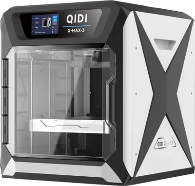 Produktbild von QIDI MAX3 3D-Drucker, 600 mm/s hochpraezise und schnelle 3D-Druckmaschine in Industriequalitaet, schneller Druck mit 325*325*325mm, 5,0-Zoll-Touchscreen
