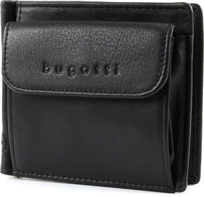 Immagine prodotto di bugatti Pelle fermasoldi portafoglio City Line RFID Dollarclip 8CC Black nero