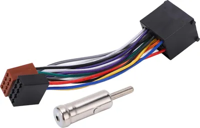 Image de Adaptateur de faisceau de câbles stéréo sans fil pour voiture, connecteur ISO de remplacement pour 3 séries E36 E46 -2005