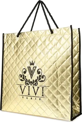 Immagine prodotto di Borsa da spiaggia Shopper Vivi Paris color oro