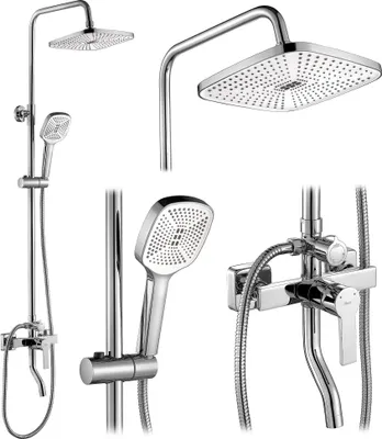 Produktbild von Rea Duschgarnitur Argus Chrome
