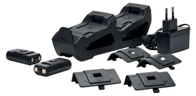 Produktbild von PowerA 1519564-01, Xbox Series S, Xbox Series X, Ladestation, Schwarz, USB, Kabelgebunden, Microsoft